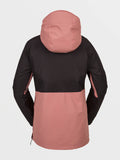 Volcom Womens Ashfield Pullover Jacket - Earth Pink