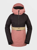 Volcom Womens Ashfield Pullover Jacket - Earth Pink