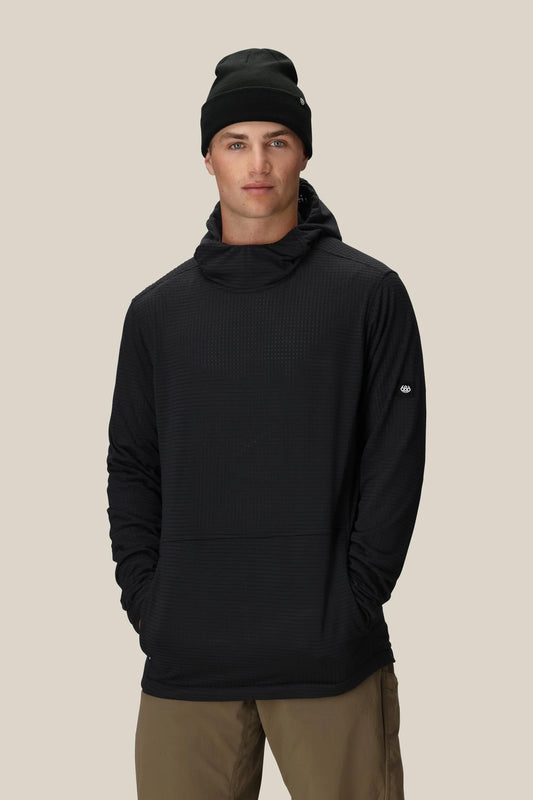 686 Men’s Mission Grid Fleece Hoody 25-26