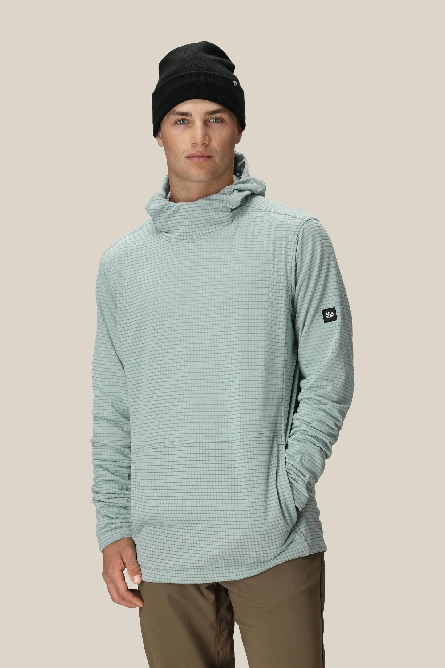 686 Men’s Mission Grid Fleece Hoody 25-26