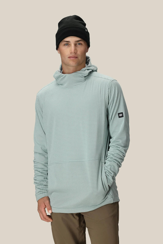 686 Men’s Mission Grid Fleece Hoody 25-26