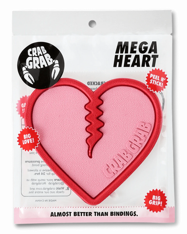 Crab Grab Mega Heart Stomp Pad - Bubblegum