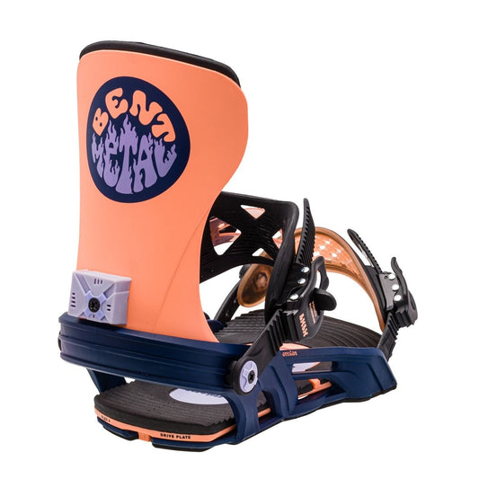 Bent Metal Stylist 2024 Womens Binding - Orange/Blue