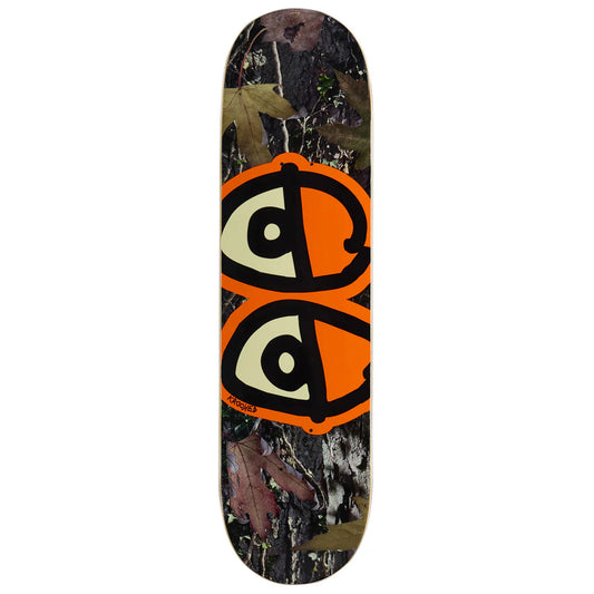 Krooked Team Eyes Camo Deck Orange 8.25
