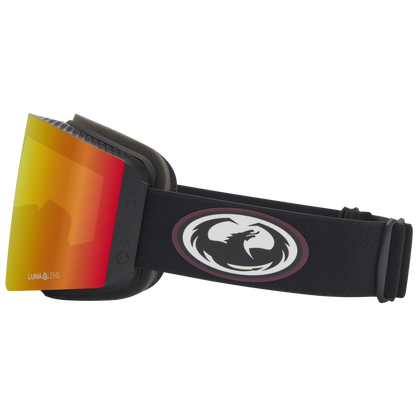 Dragon RVX Mag Goggles - Red Ion + Light Rose