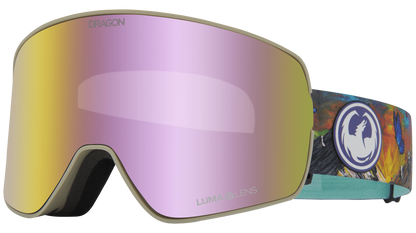 Dragon NFX 2 Goggles - Rose Gold Ion + Pink Ion