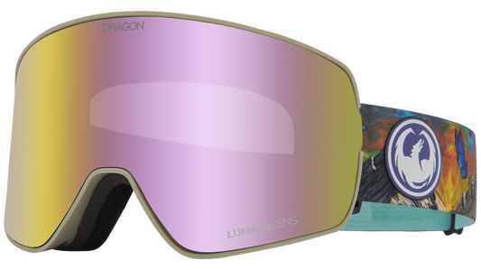 Dragon NFX 2 Goggles - Rose Gold Ion + Pink Ion