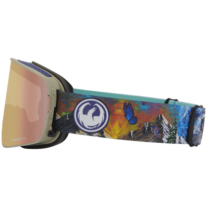 Dragon NFX 2 Goggles - Rose Gold Ion + Pink Ion