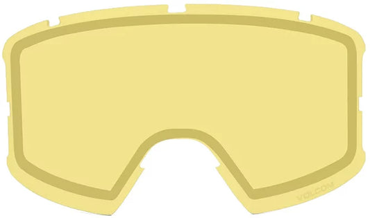 Volcom Garden 2 Goggle - Matte Black/Red Chrome + Yellow Lens