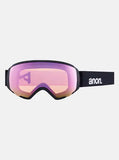 Anon WM1 Goggles + MFI Face Mask - Black/Perceive Variable Blue + Perceive Cloudy Pink Bonus Lens