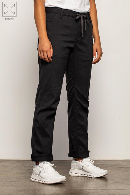 women's all black 686 everywhere hybrid pants