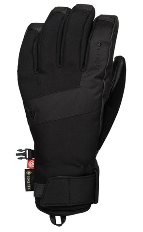 686 Mens GORE-TEX Linear Under Cuff Gloves - Black