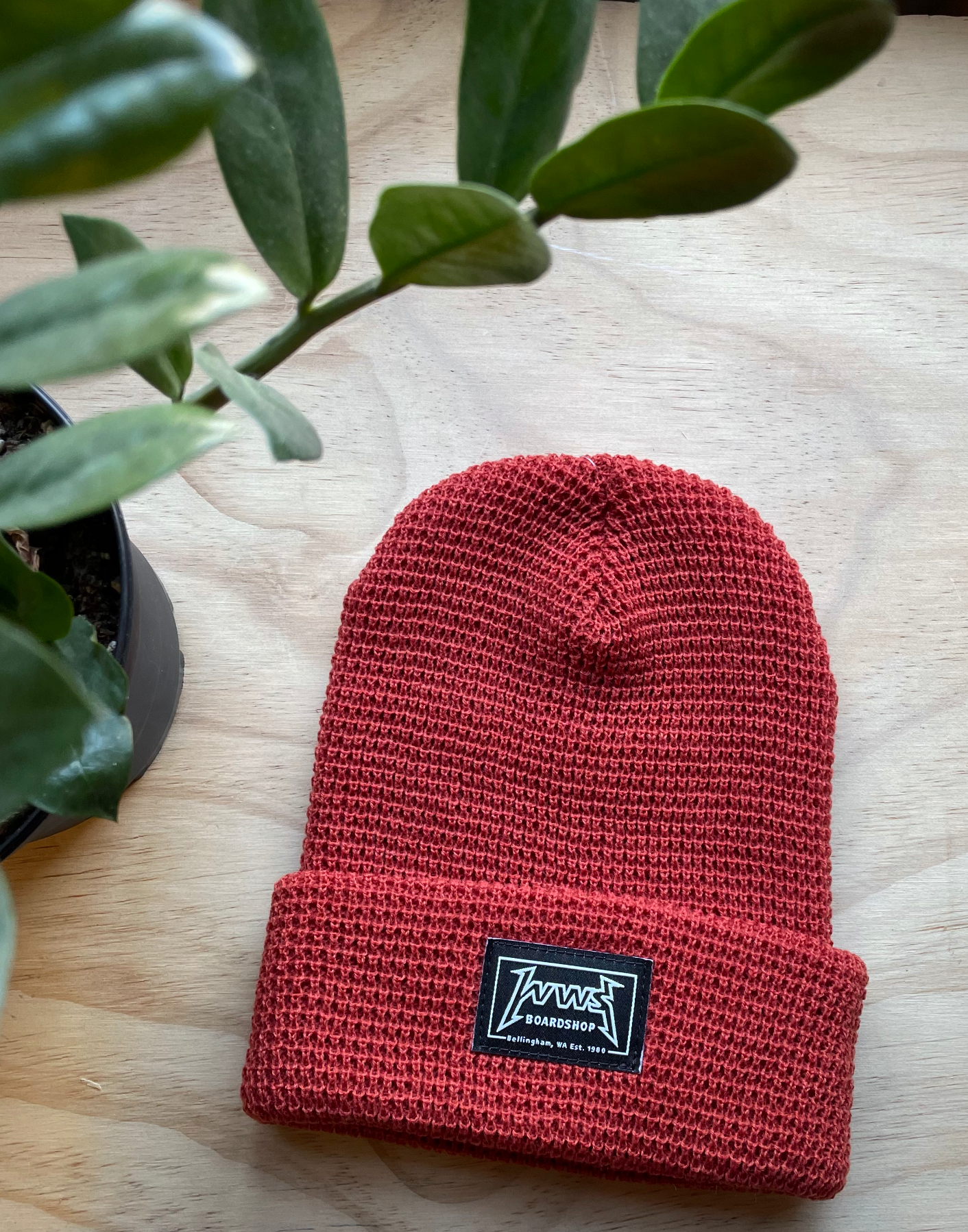 WWS Waffle Cuffed Beanie