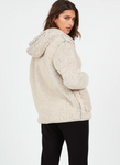 Volcom Lived In Lounge Fuzzy Zip-Up Jacket