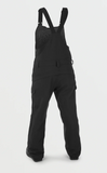 Volcom Womens Creston 3D Stretch Bib Overall - Black