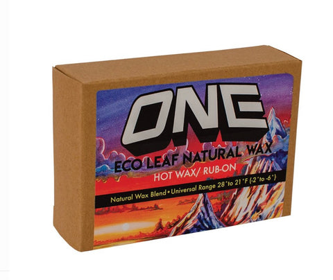 Oneball Eco Leaf Natural Snowboard Wax