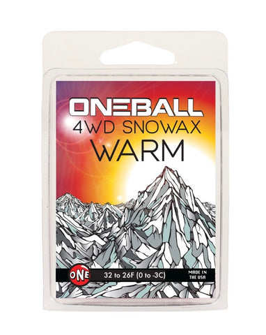 One Ball Warm 4WD Snowboard Wax
