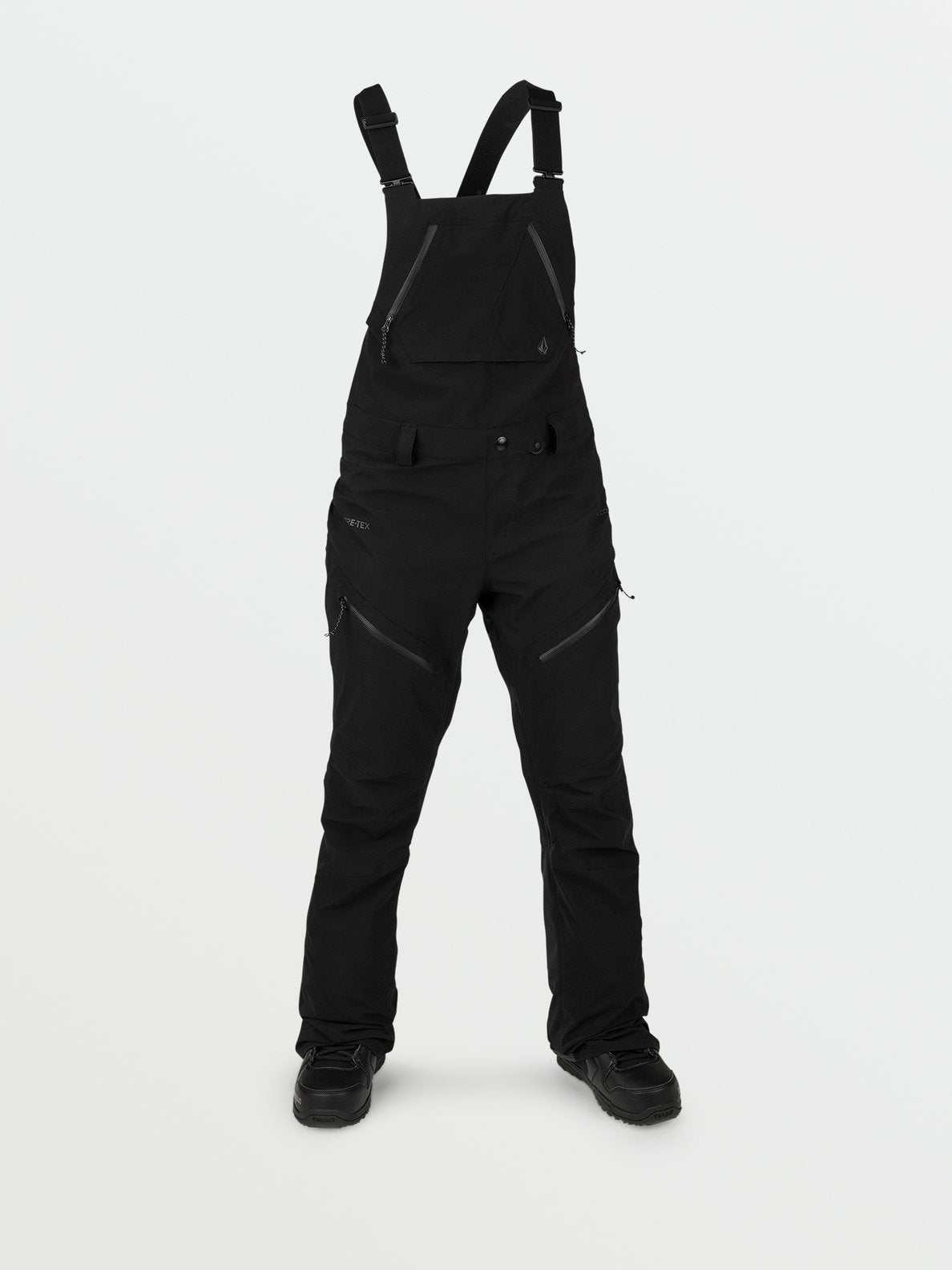 Volcom Womens Elm Stretch Gore Bib Overall - Black – WWS