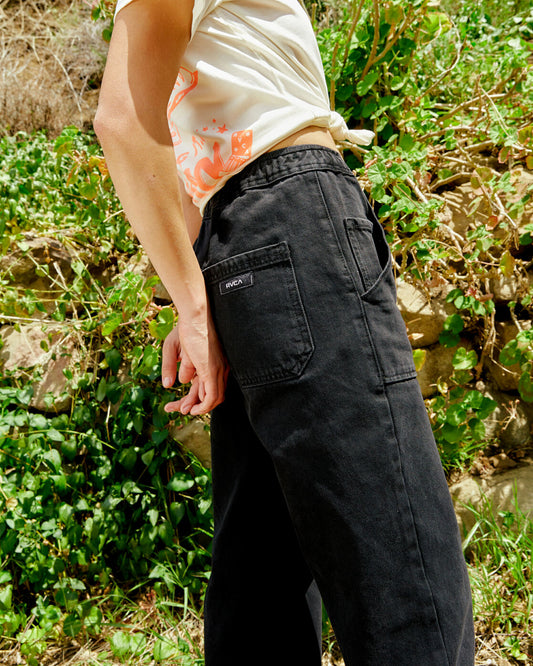 RVCA Scrunchie Denim Pant