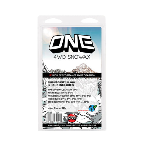 One Ball 4WD 5 Pack Wax